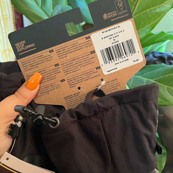 THE NORTH FACE men’s Montana futurelight whip gloves - Picture 10 of 10